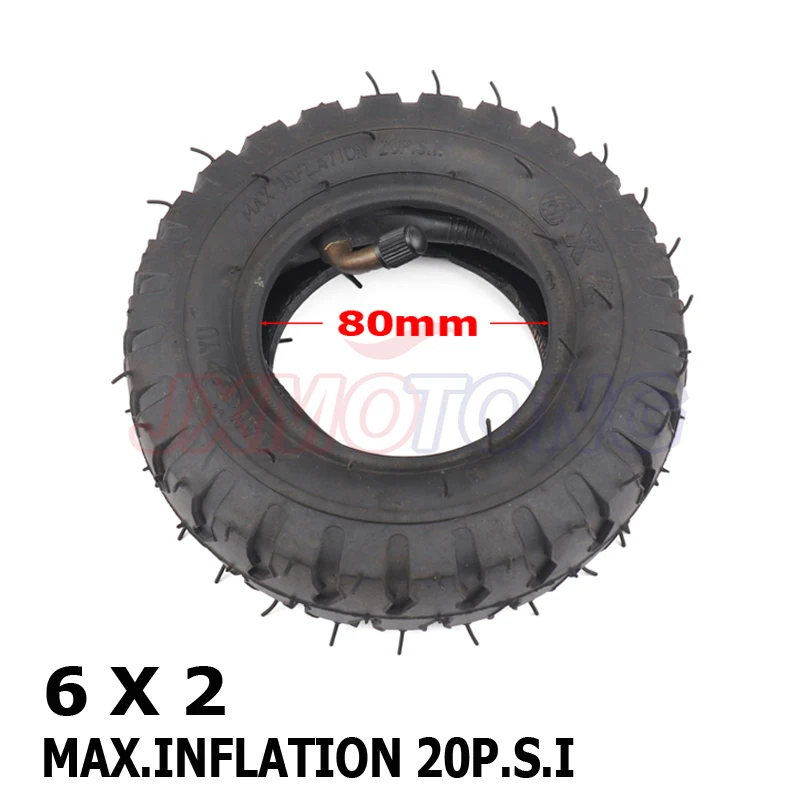 6X2 шины 6 дюймов скутер шины и внутренняя труба набор Электрический Скутер колеса стул грузовик электрический скутер