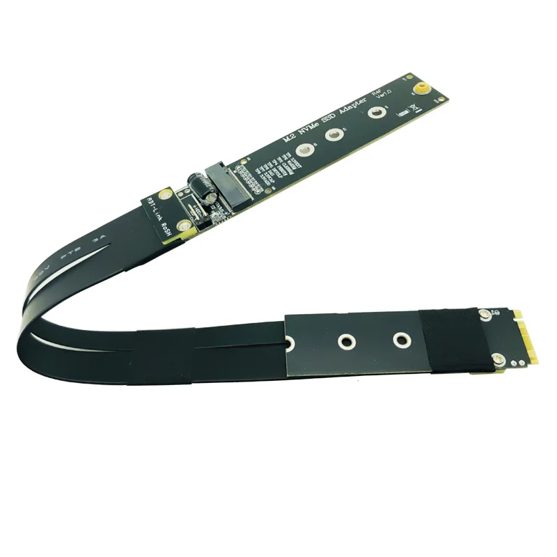 PCIE To M2 Adapter M 2 NVMe SSD Adapter Riser Card M Key 4 PCI E 3 0 X4