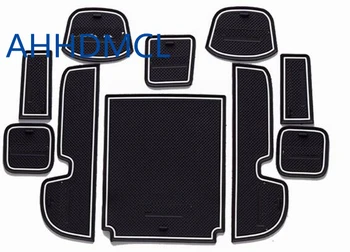 

Car Door Groove Mat Gate Slot Cup Armrest Storage Pad Mat For Odyssey 2015 2016 2017