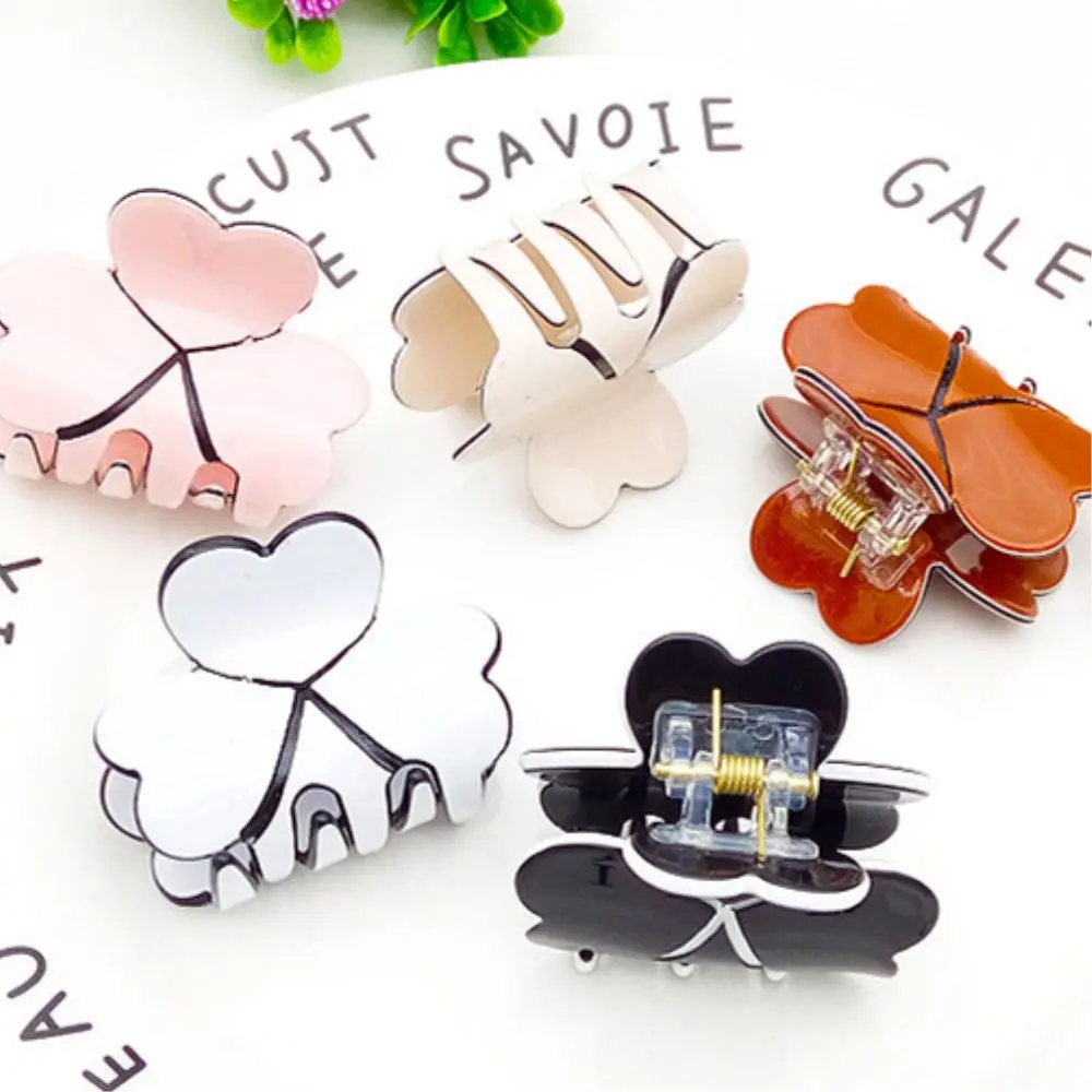10Pcs/lot Women Hair Claw Elegant Mini Hairpins Simple Colorful Clamp Bun Maker Accessories Acrylic Clips Women|Шпильки и заколки