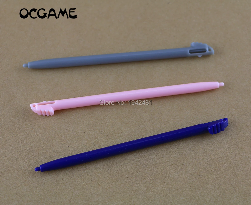 OCGAME 100 шт./лот цветной пластиковый стилус для сенсорного экрана 3DS XL LL 3dsxl 3dsll|pen pen|pen