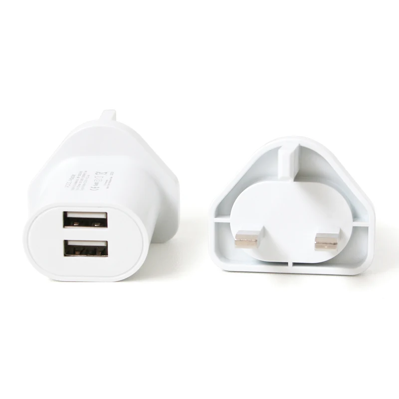 Переходник с двумя usb портами 5 В 2 4 А|Адаптеры для розеток| |