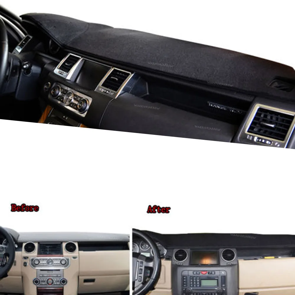 Чехол для приборной панели WarriorsArrow коврик Солнцезащитный ковер LHD Land Rover LR3/4 Range