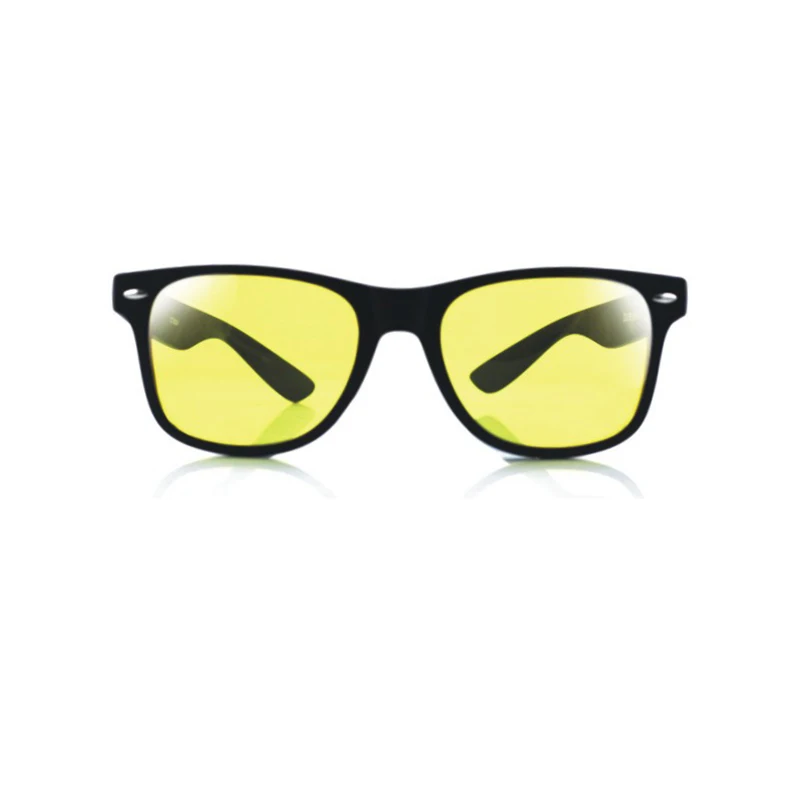 MLLSE бренд Ночное видение очки драйверы очки для мужчин для женщин, очки для вождения, Защитное снаряжение UV400, режимом ночной съемки, g-сенсором и очки - Цвет оправы: Yellow