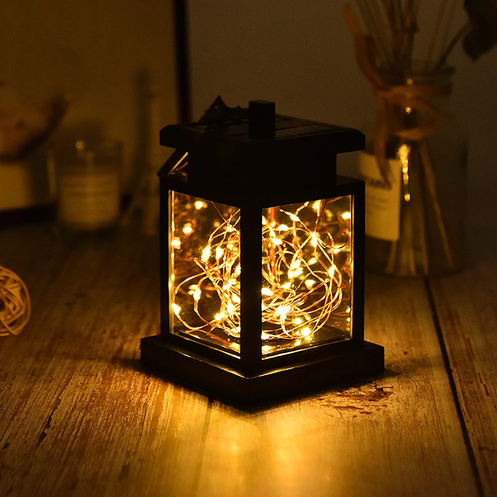 

New Solar Copper Wire Outdoor Waterproof LED Lamp Garden Decoration with Clip Solar String Lights Solar Garden Light Dropship