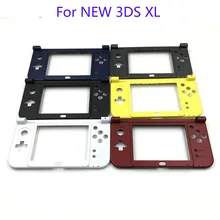 5 шт. для новых 3DS LL чехол для корпуса Новинка Verison для nintendo new 3dsll XL запасная петля часть черная Нижняя средняя оболочка