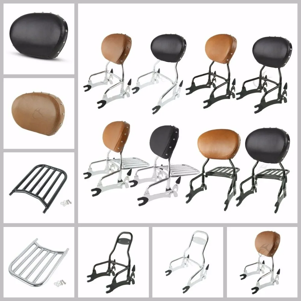 Подставка для спинки мотоцикла Sissy Bar багажная полка индийского вождя