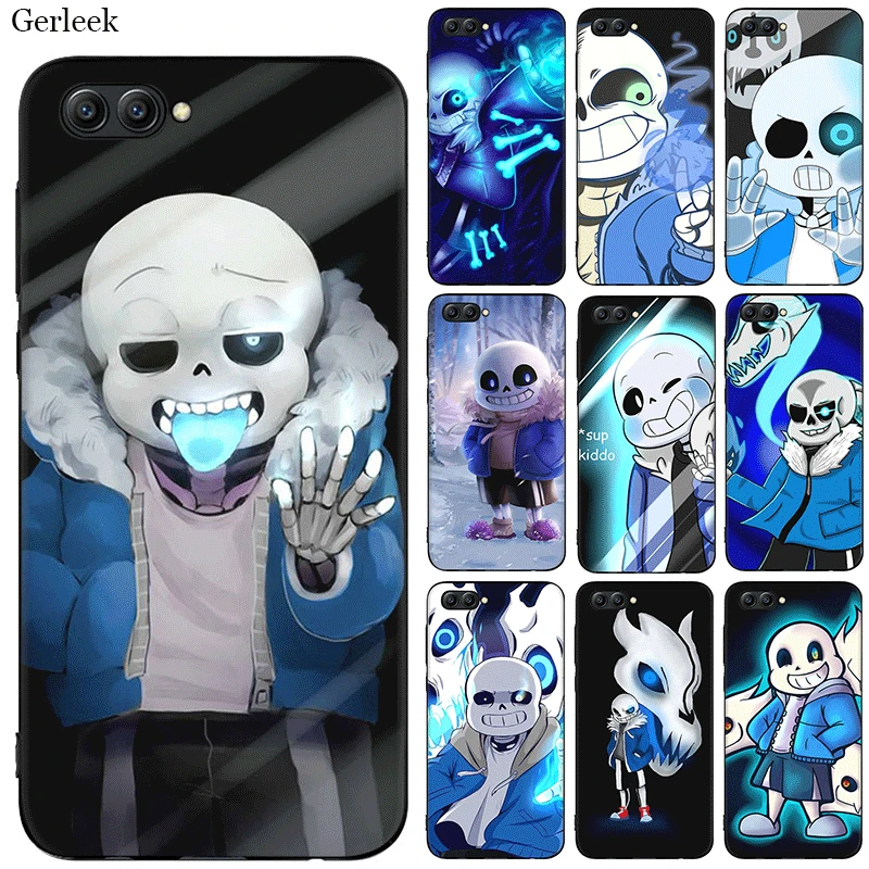 

Phone Case Cover Undertale Papyrus Sans Doggo For Honor 6A 7A Pro 7X 8 8X 9 10 Lite Black Soft Tpu
