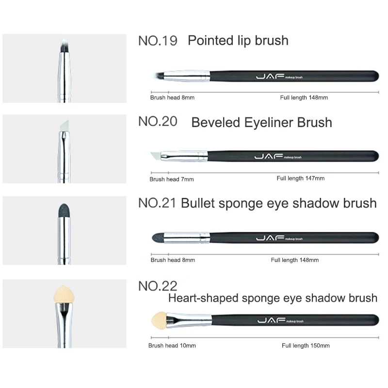 

24 pcs Makeup Brushes Set Professional Soft Taklon Hair Foundation Eyes Lips Brush Tool Kit HS11