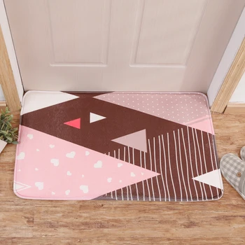 

Nordic Bathroom Bathroom Antiskid Absorbent Floor Mats Household Entry Doormat Hostel Toilet Carpet Anti-slip Rugs For Kitchen