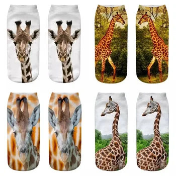 

Giraffe Series 3D Printed Socks,man and women socks, Fashion funny cute lovely socks, a variety of styles can be selected