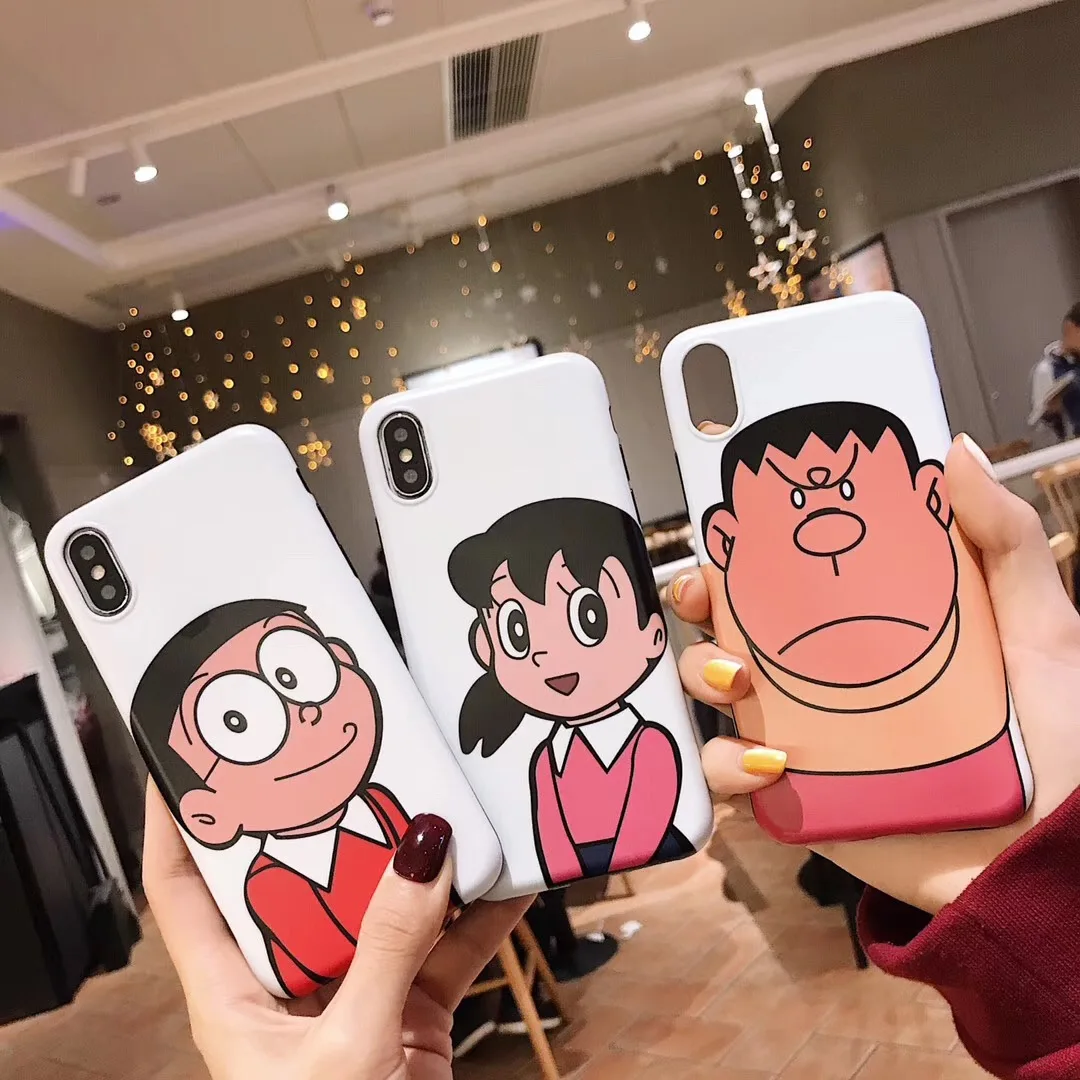Япония мультфильм Doraemon телефон чехол для iPhone 11 Pro 6 6s 7 8 Plus X Xs Max Xr привлекательный
