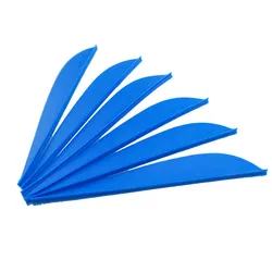 60/30/20pcs Archery Arrow Feather 3inch Drop Shape Rubber Feather TPU Fletching Vanes Archery Arrow Feather Accessory
