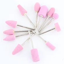 Makartt 50 компл./лот Керамика и сверлами для ногтей 12 смешанные стили лак для ногтей Гель-лак, буфера Шлифовальная головка биты F0440XX