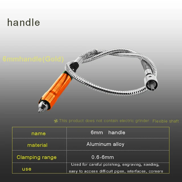 Multifunctional Extension Cord Flexible Flex Shaft With Stainless Steel  handpiece For Dremel For Fits Foredom Rotary Tool - Price history & Review, AliExpress Seller - Friendly Electric Tool Store