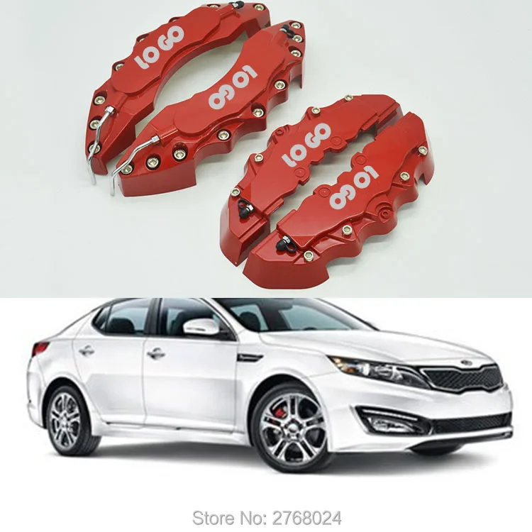 4x customized Car caliper cover kit for Hyundai Moinca Sonata Veracruz