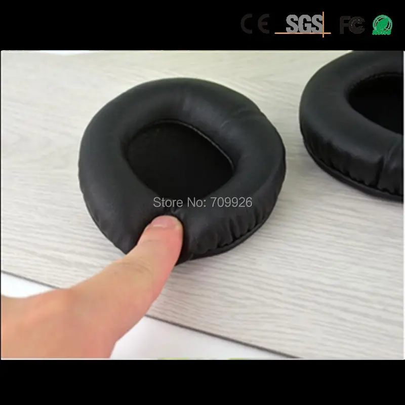 Linhuipad Soft protein leather ear cushion durable ear pads for Sony MDR 7502 V55 headphone with free shipping by mail