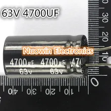 5 шт. 4700 мкФ 63 в 22*40 мм электролитический конденсатор 63 в 4700 мкФ алюминиевый электролитический конденсатор 22х40 мм