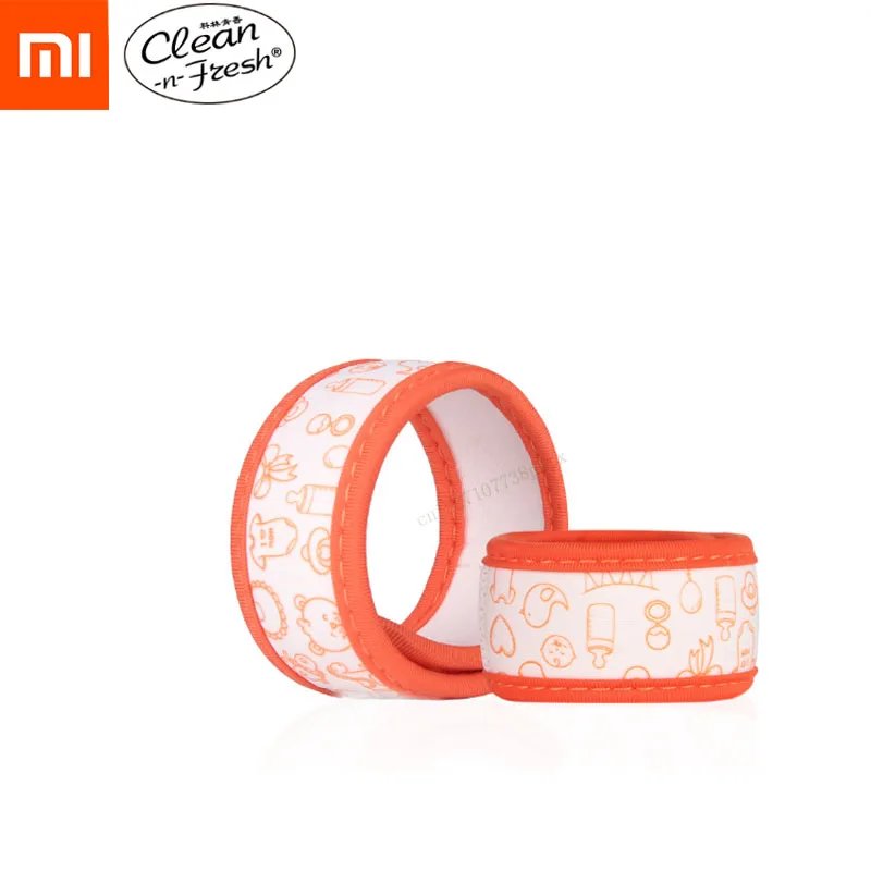 Xiaomi Mijia антимоскитный браслет 4 шт. репеллент натуральное растительное эфирное