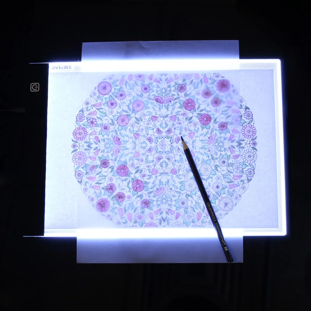  Original Digital Tablets A4 LED Graphic Artist Thin Art Stencil Drawing Board Light Box Tracing Tab