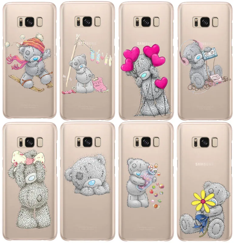 Силиконовый чехол для телефона для samsung A7 J5 A6 A8PIUS чехол Tatty Teddy Me To You Bear чехол для телефона Чехлы для samsung A5 чехол