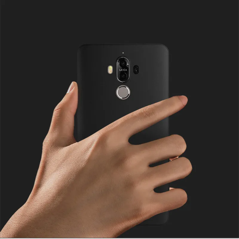 Чехол для телефона huawei Mate9 мягкий тонкий крышка с черной диафрагма скраб ТПУ