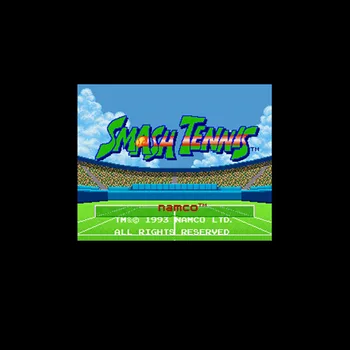 

Smash Tennis NTSC Version 16 Bit 46 Pin Big Gray Game Card For USA Game Players