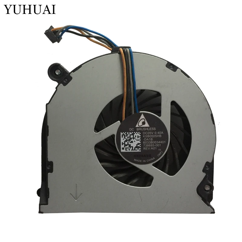 Laptops Replacements Cpu Cooling Fans Fit For HP Probook 650 G1 655 G1