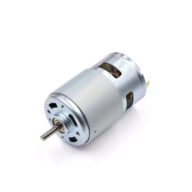 

775 DC 12V-24V 3500-9000 RPM Ball Bearing Large Torque High Power DC Motors