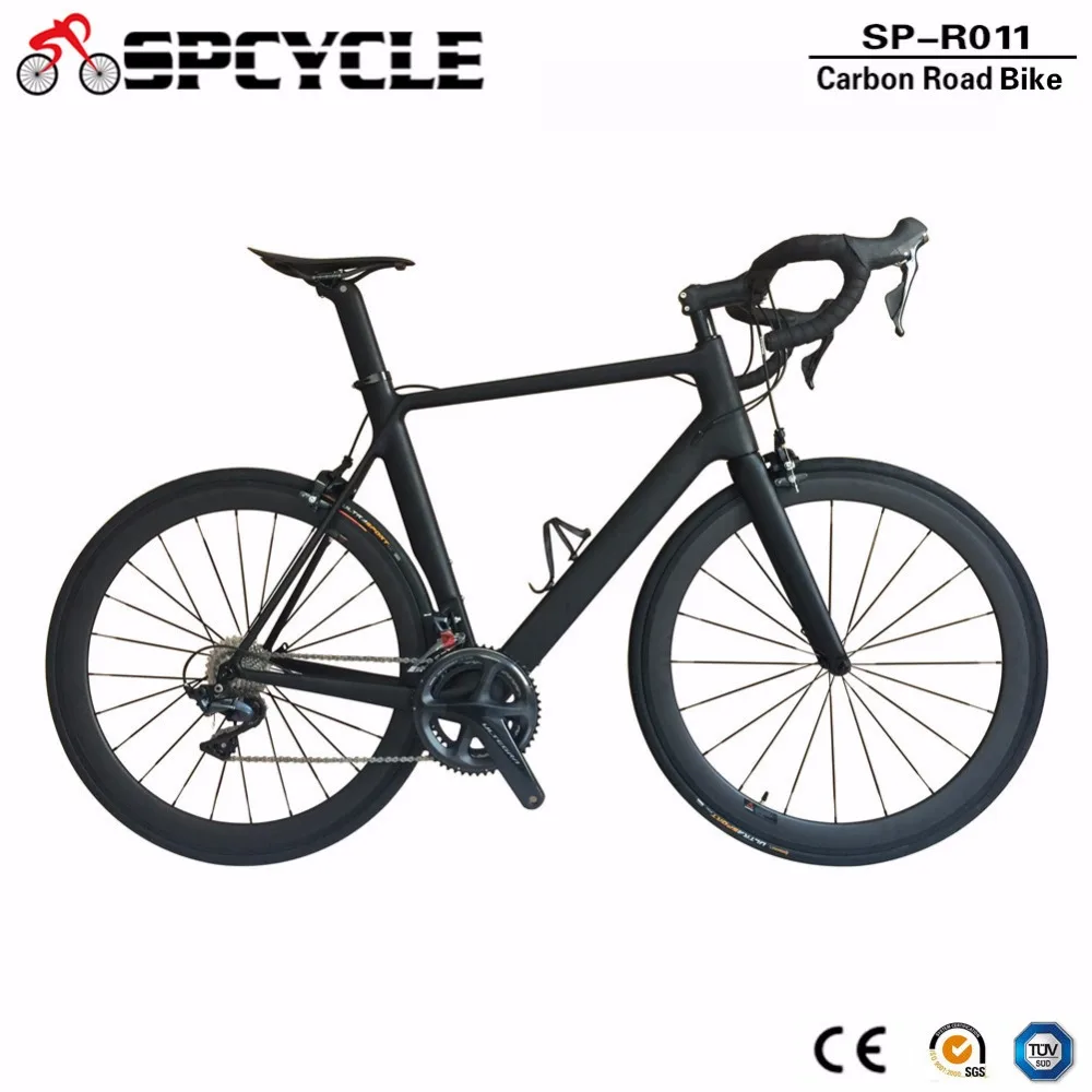 Clearance Spcycle 2019 Full Carbon Road Bike,Complete Racing Bicycles with Ultegra R8000 22 Speed Groupsets ,T1000 Racing Carbon Bike 0