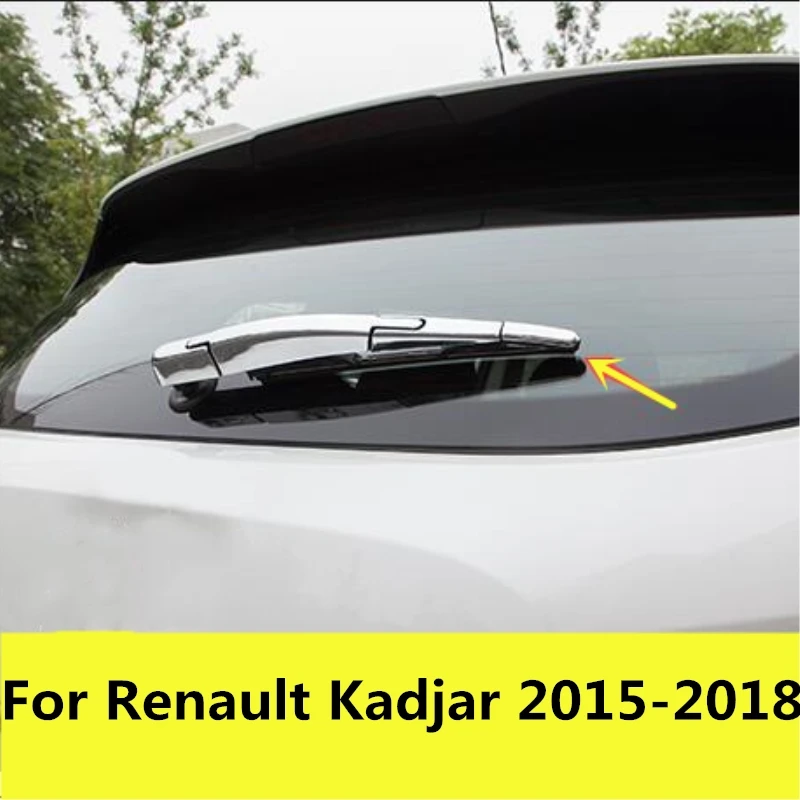 For Renault Kadjar 20152018 Abs Chrome Car Styling Car Rear Windscreen