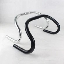 2016 New Solid Colour Horns Road Bike Handlebar Aluminum Dead Coaster Bend Bar CBH008