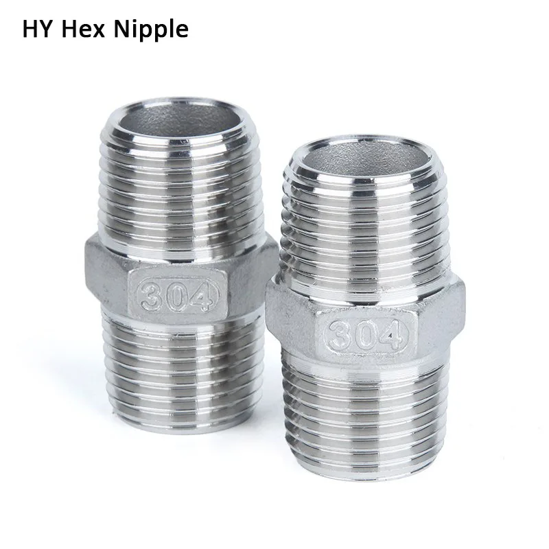 

2-1/2" 3" 4" Hex Nipple Fitting Quick Adapter BSP Male Thread Water, oil and gas Connector