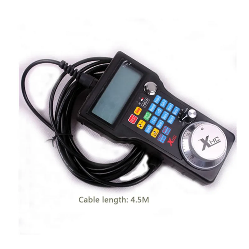 

Mach3 USB Handwheel 4 Axis Pulse 50PPR Optical Encoder Generator MPG Pendant for cnc engraving machine
