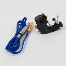 Ротационная Машина для татуировки из алюминиевого сплава клеймо V3 Hyper необычная Поворотная тату-машина с бесплатным rca-кабель с зажимом для татуировки