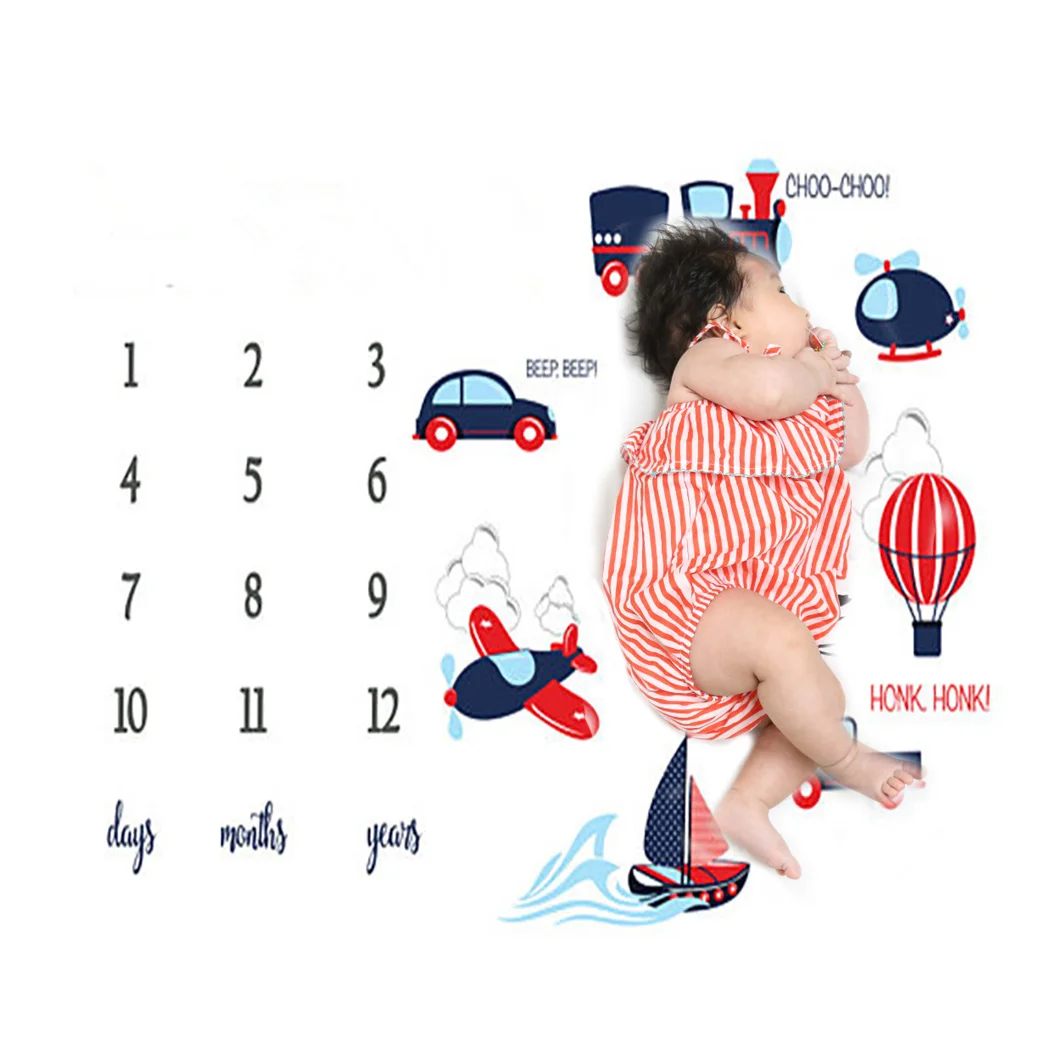 Новый наряд для фотосессий Одеяло мультфильм автомобилей, разработанные фотографии фон Одеяло новорожденный фотографии фото Одеяло