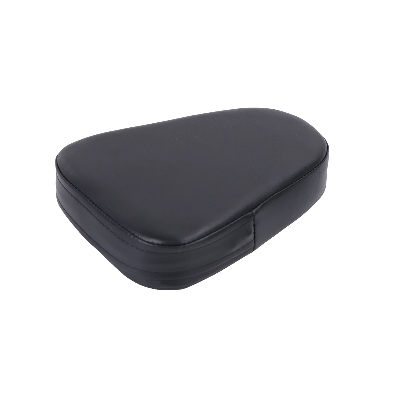 Universal Motorcycle Passenger Seat PU Leather Sissy Bar Backrest