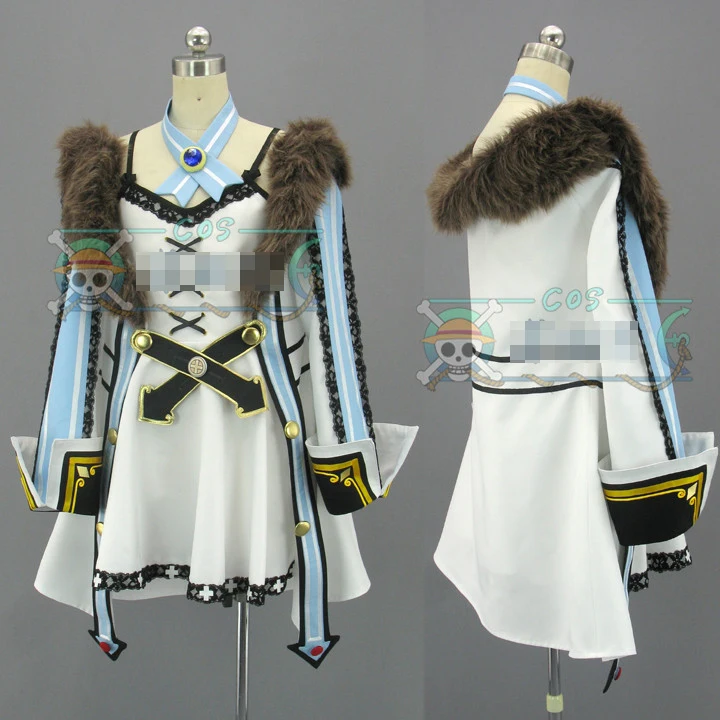 

Hyperdimension Neptunia White Heart Customized Uniforms Cosplay Costume Free Shipping