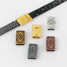 

5Sets Gothic Colorful Embossed Strong Magnetic Clasp Handmade DIY Choker Necklace Bracelets Charm Accessories For Jewelry Making