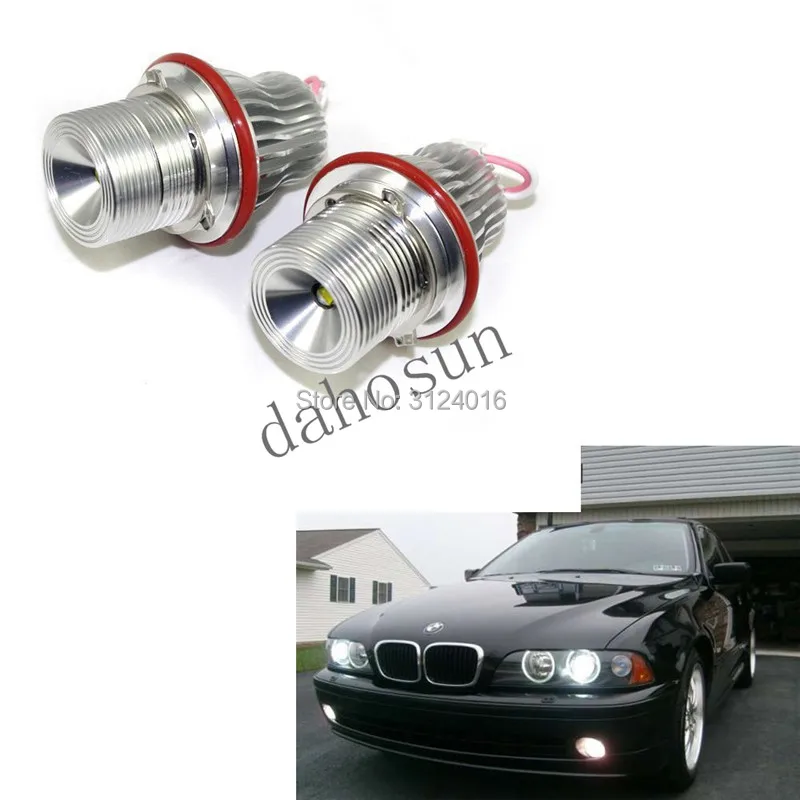 Dahosun 2 X E39 10 Вт T6 чип светодиодный Ангельские глазки для BMW E60 E61 E63 E64 E65 E66 E53 E83 E87