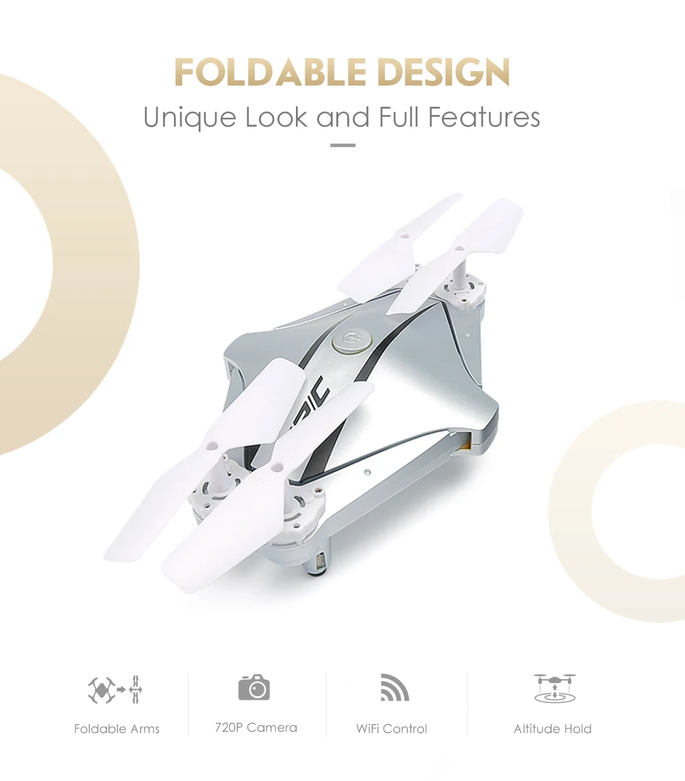 JJRC H44WH DIAMAN FOLDABLE DRONE WITH 720P CAMERA HD WIFI DRONES 2