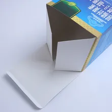 На заказ упаковочная бумага коробка с прозрачной крышка ПВХ(BX-340