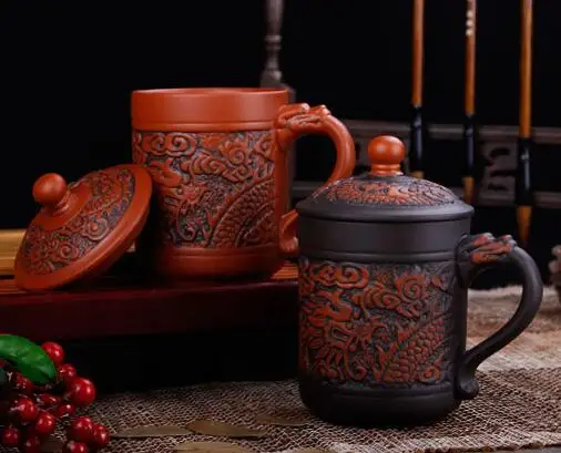 2020 горячая Распродажа 420 мл Yixing Zisha чашка китайский чайный набор с крытой домашней