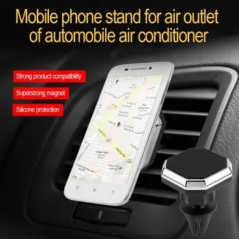 

Magnetic Car Phone Holder Stand For iphone X 8 7 Samsung S8 Car A/C Air Vent GPS Universal Mobile Phone Holder Drop Shipping