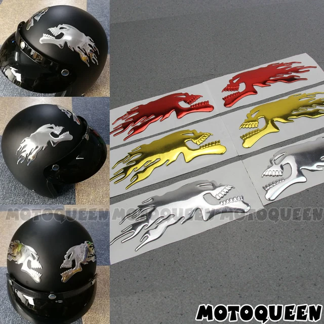 Autocollant Moto Vintage Skull - ZoneStickers