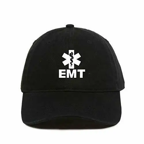 

DSGN By DNA Emergency EMT Baseball Cap Adjustable Dad Hat