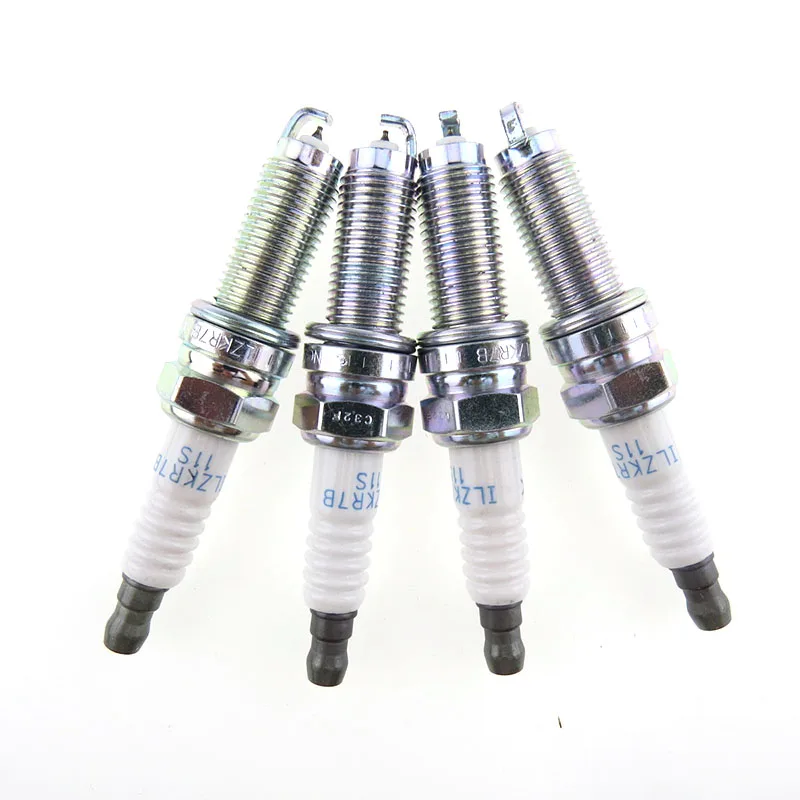 Iridium Spark Plug 12290 R48 H01 ILZKR7B 11S For Honda Accord Acura MDX TL TSX 12290-R48-H01 ILZKR7B-11S 07