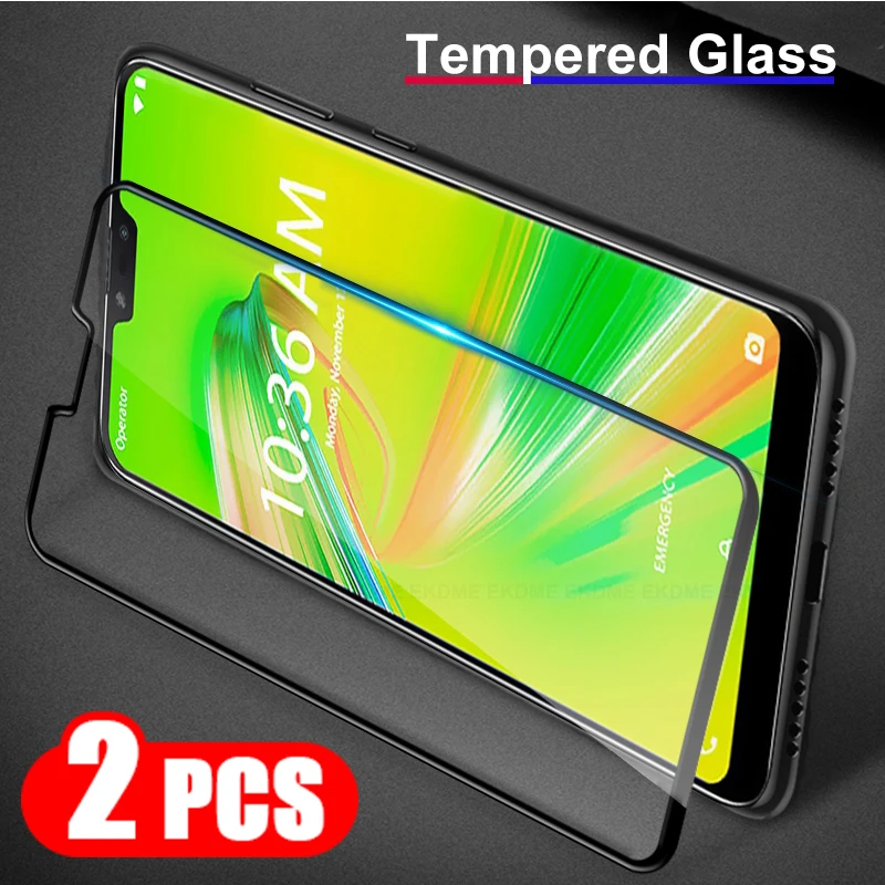 2 упаковки защитная пленка для экрана ASUS Zenfone Max Shot ZB634KL 6 26 дюйма закаленное стекло