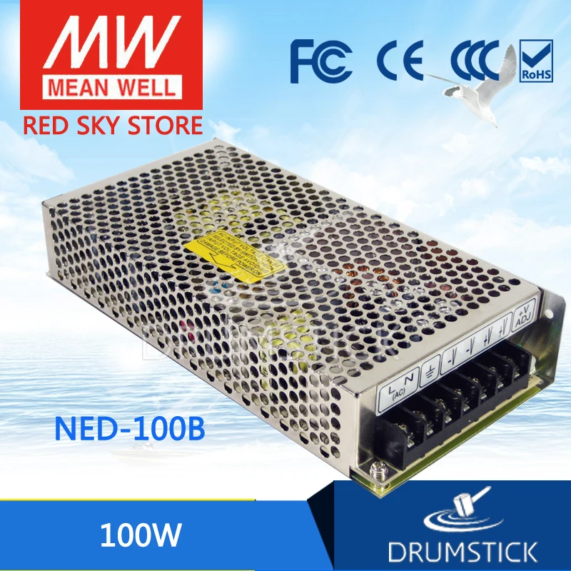 

MEAN WELL NED-100B meanwell NED-100 100W Dual Output Switching Power Supply