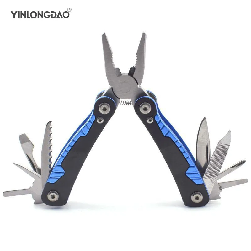 

Multifunctional Large Pliers Safety Life-saving Hammer Factory Direct Color Wood Axe Hammer Multi-function Combination Hammer